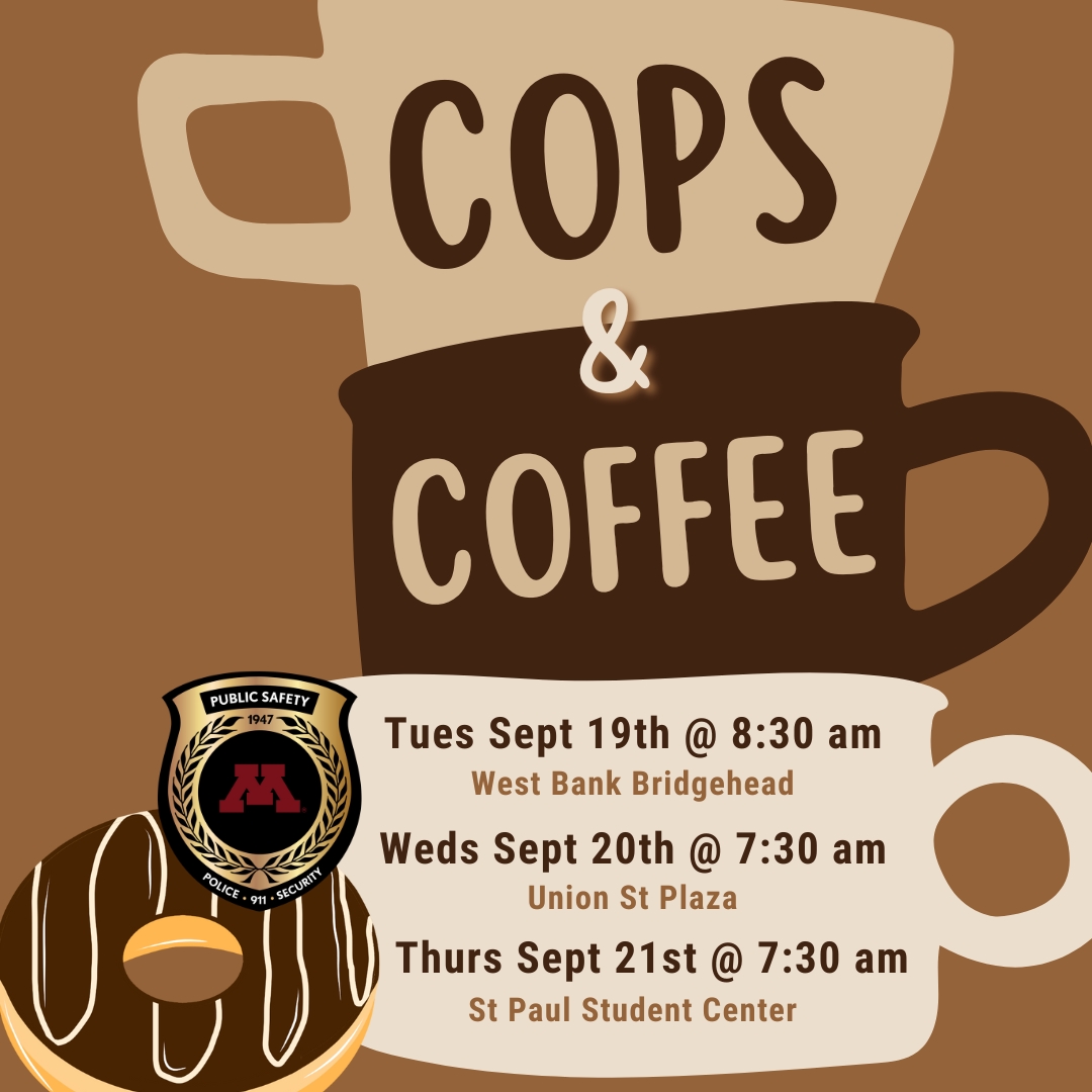 Fall 2023 Cops and Coffee Announcement
